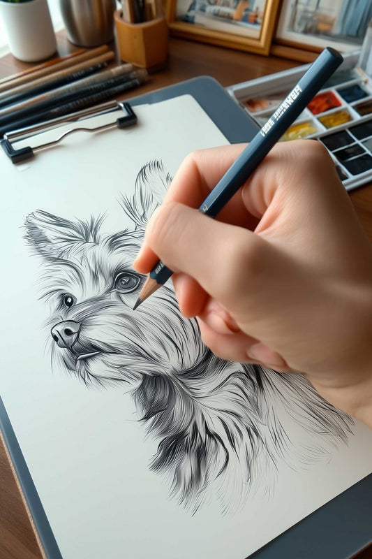 Paw & Pencil Pet Portrait