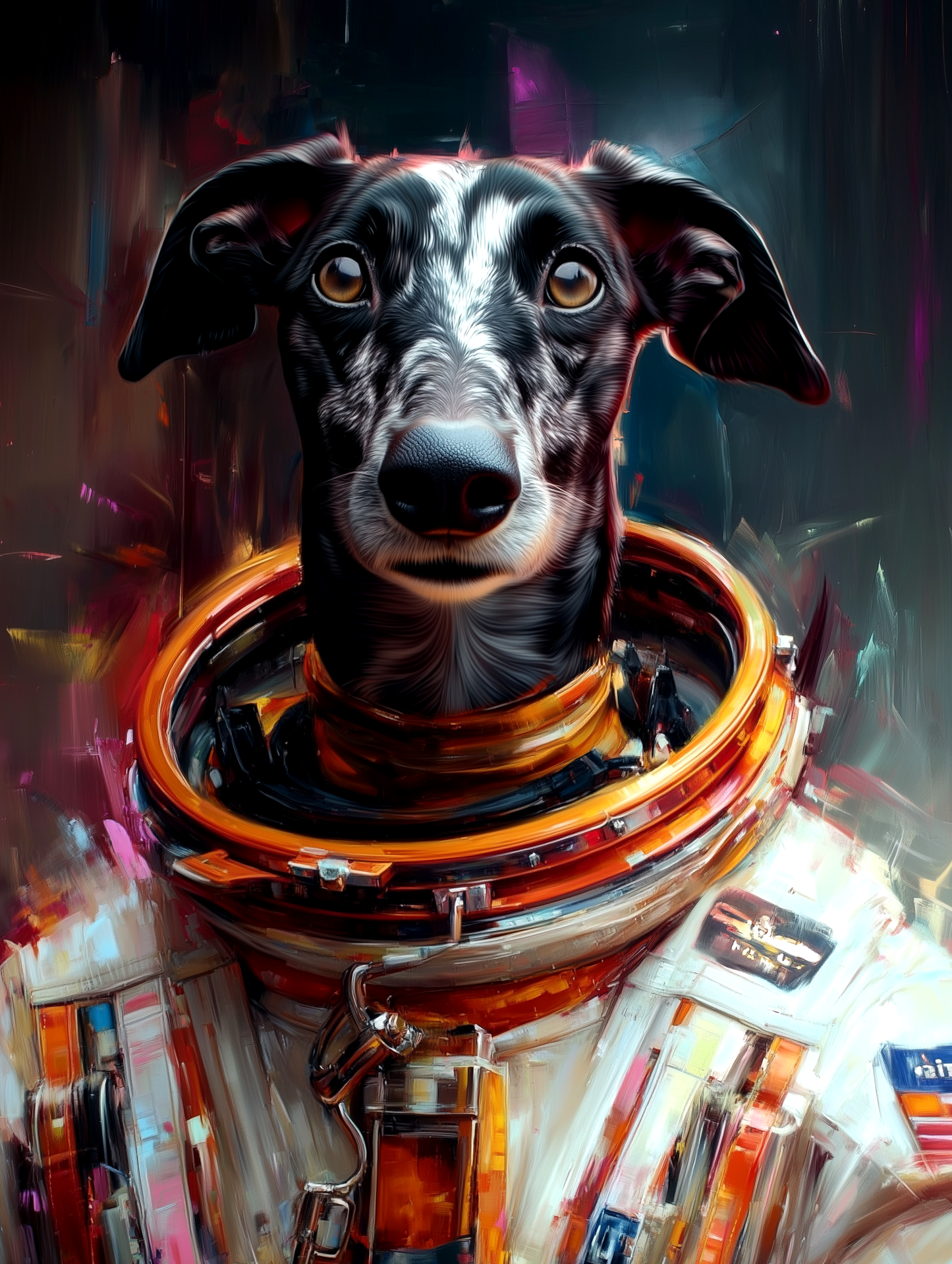 Space Walk 1.0 Pet Portrait