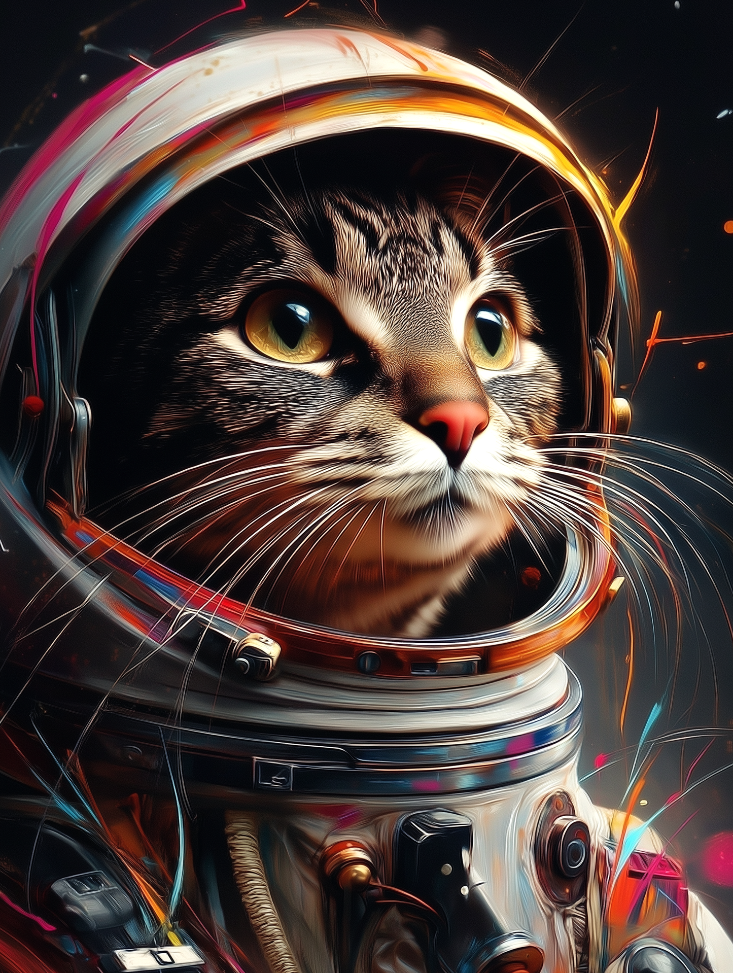 Space Walk 1.0 Pet Portrait